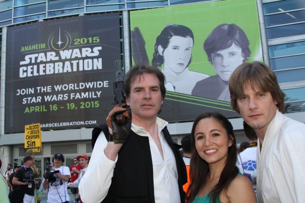 Alyssa Dahlstedt at Star Wars Celebration 2105 in Anaheim