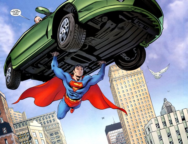 This guy won the lottery when he realized his Uber ride was Superman!