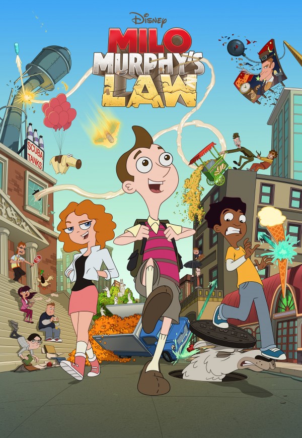 MILO MURPHY'S LAW - Legendary satirist and Grammy Award-winning recording artist Al Yankovic (professionally known as "Weird Al") voices the title role in "Milo Murphy's Law," a new animated adventure comedy series debuting MONDAY, OCTOBER 3 (8:00 p.m. EDT), on Disney XD. (Disney XD)